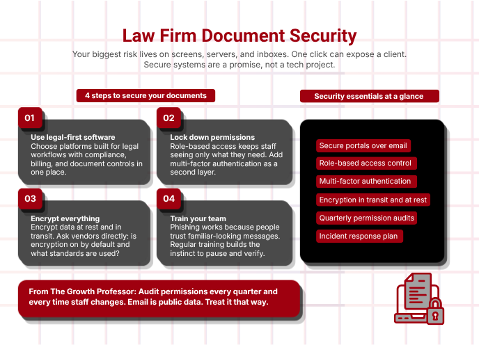 law firm secure documents