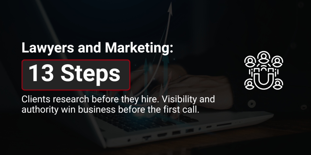 Lawyers and Marketing: 13 Core Steps for Growth